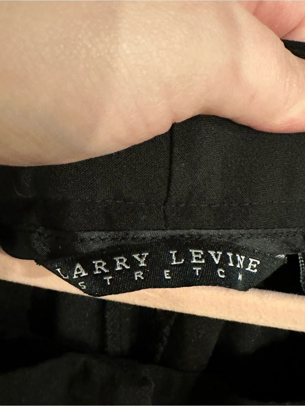 Larry Levine tailored black